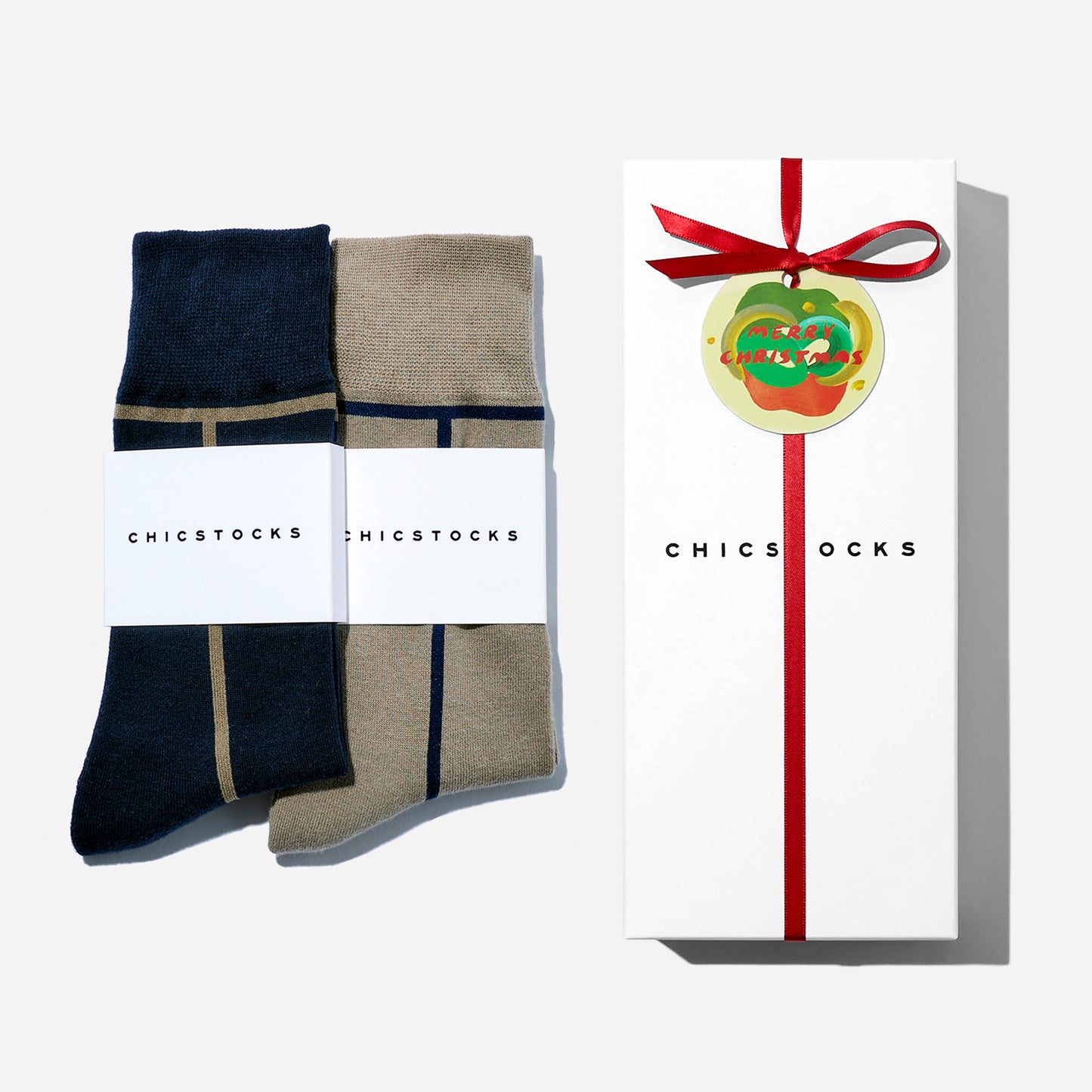 【クリスマス】  2足ギフトセット 全9色