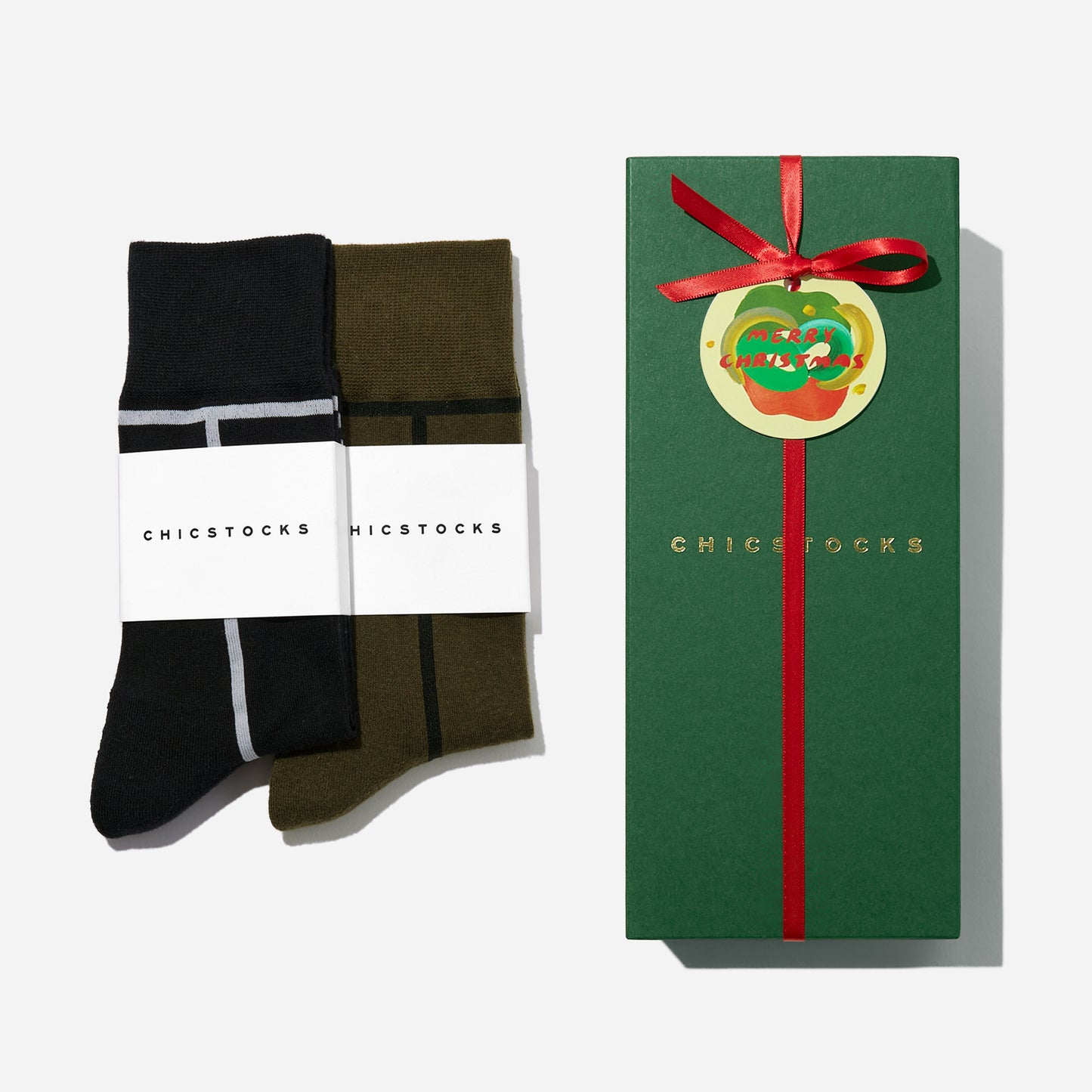 【クリスマス】  2足ギフトセット 全9色