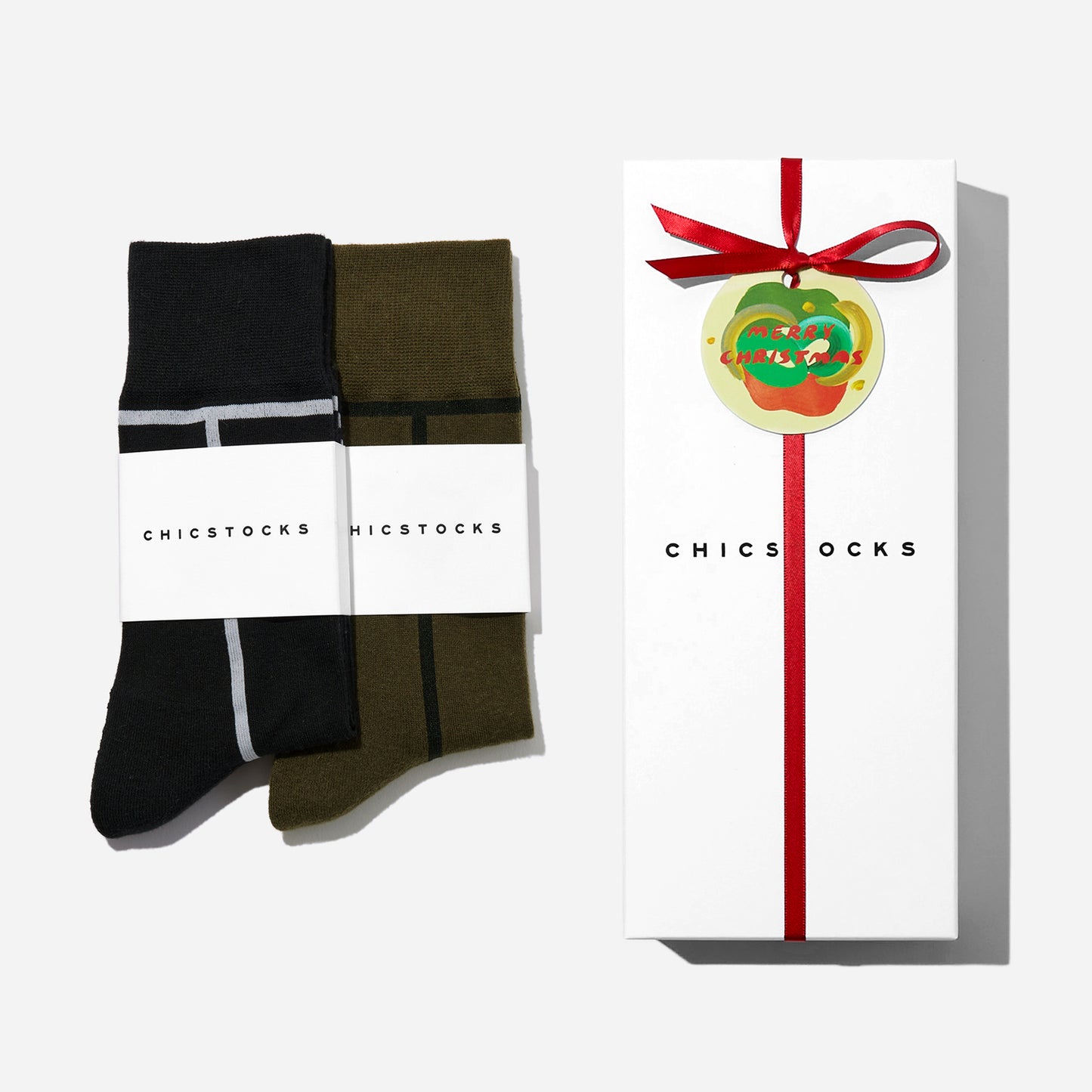 【クリスマス】  2足ギフトセット 全9色