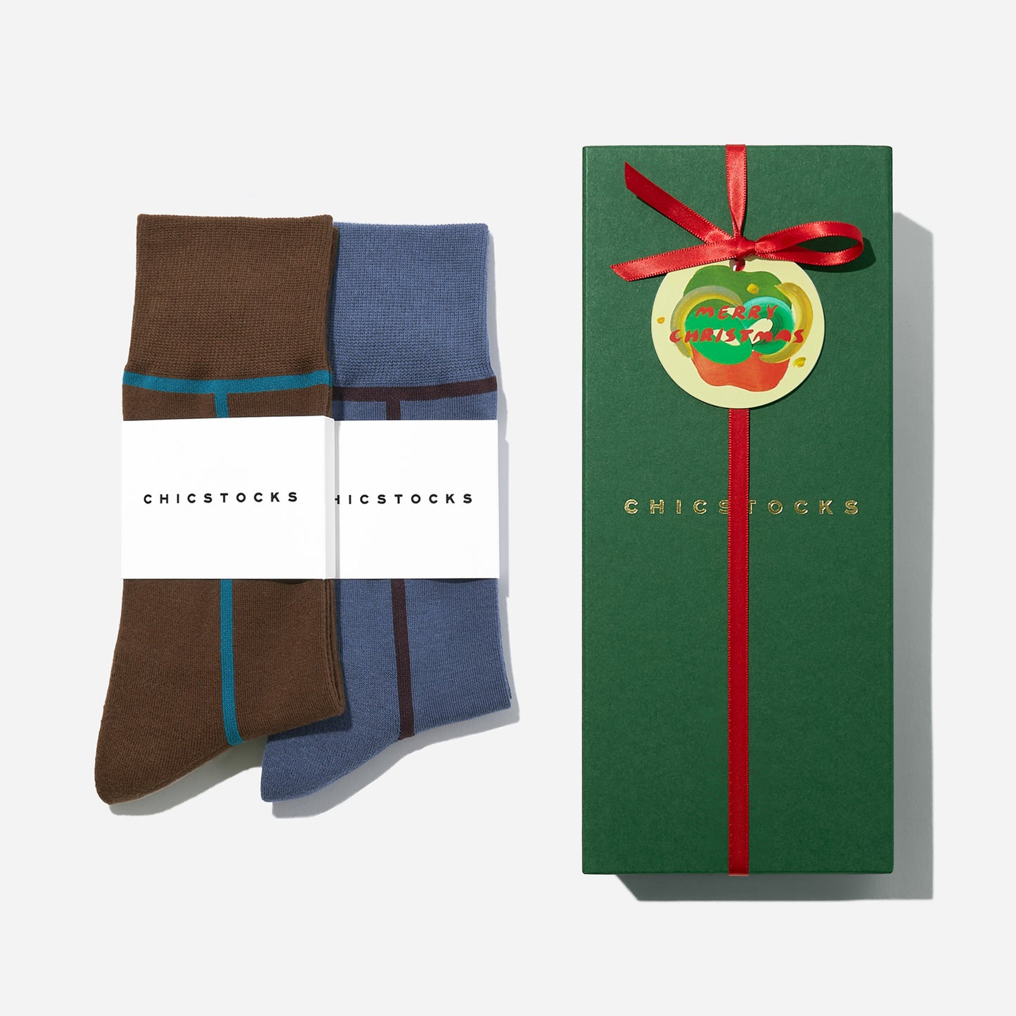 【クリスマス】  2足ギフトセット 全9色