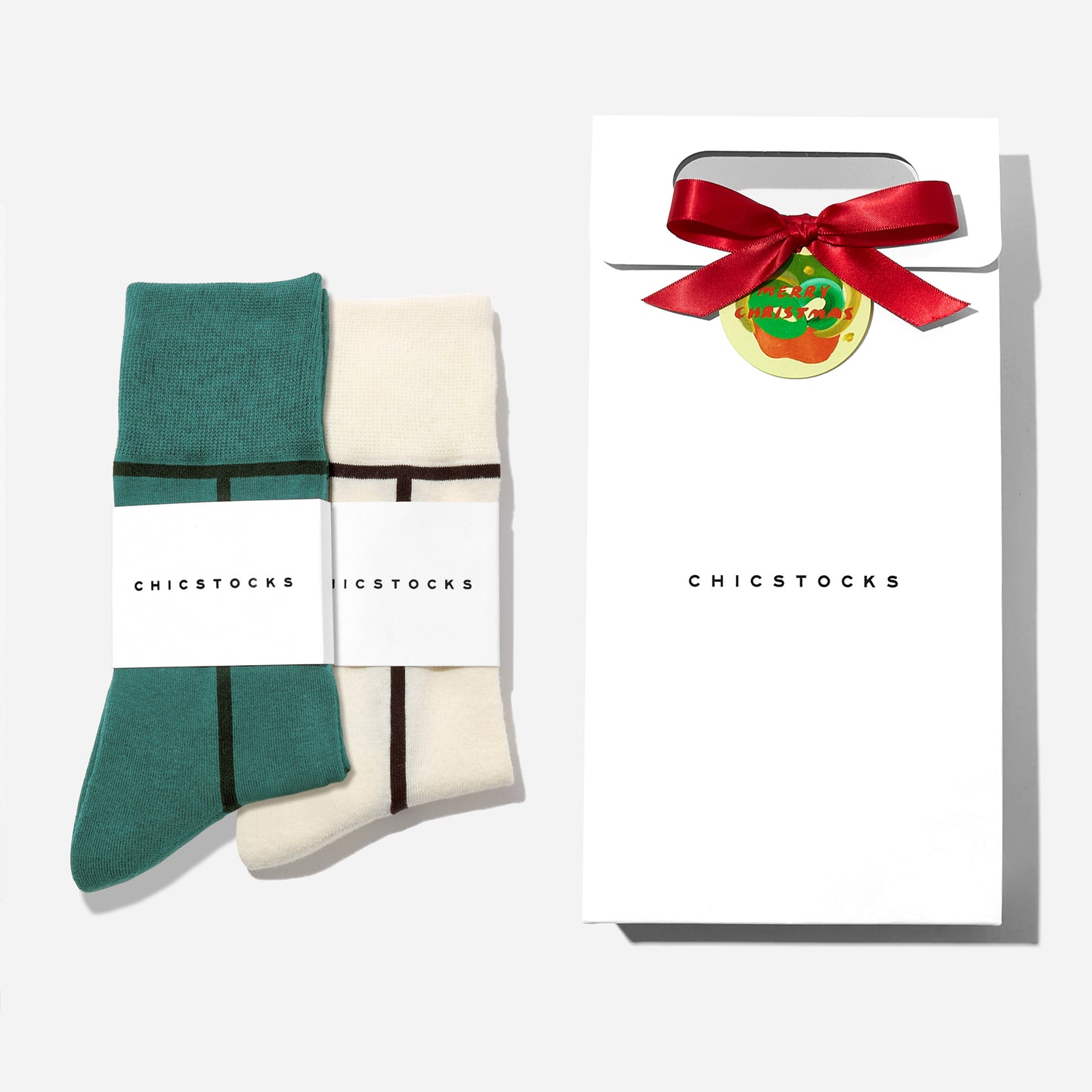 【クリスマス】  2足ギフトセット 全9色