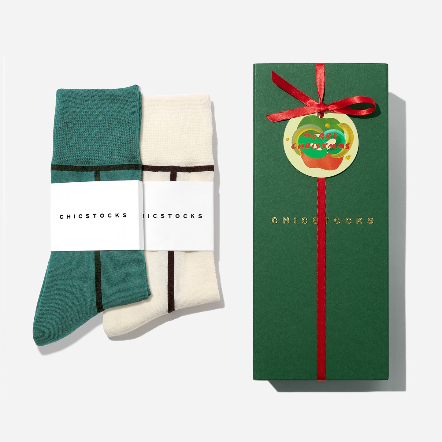 【クリスマス】  2足ギフトセット 全9色