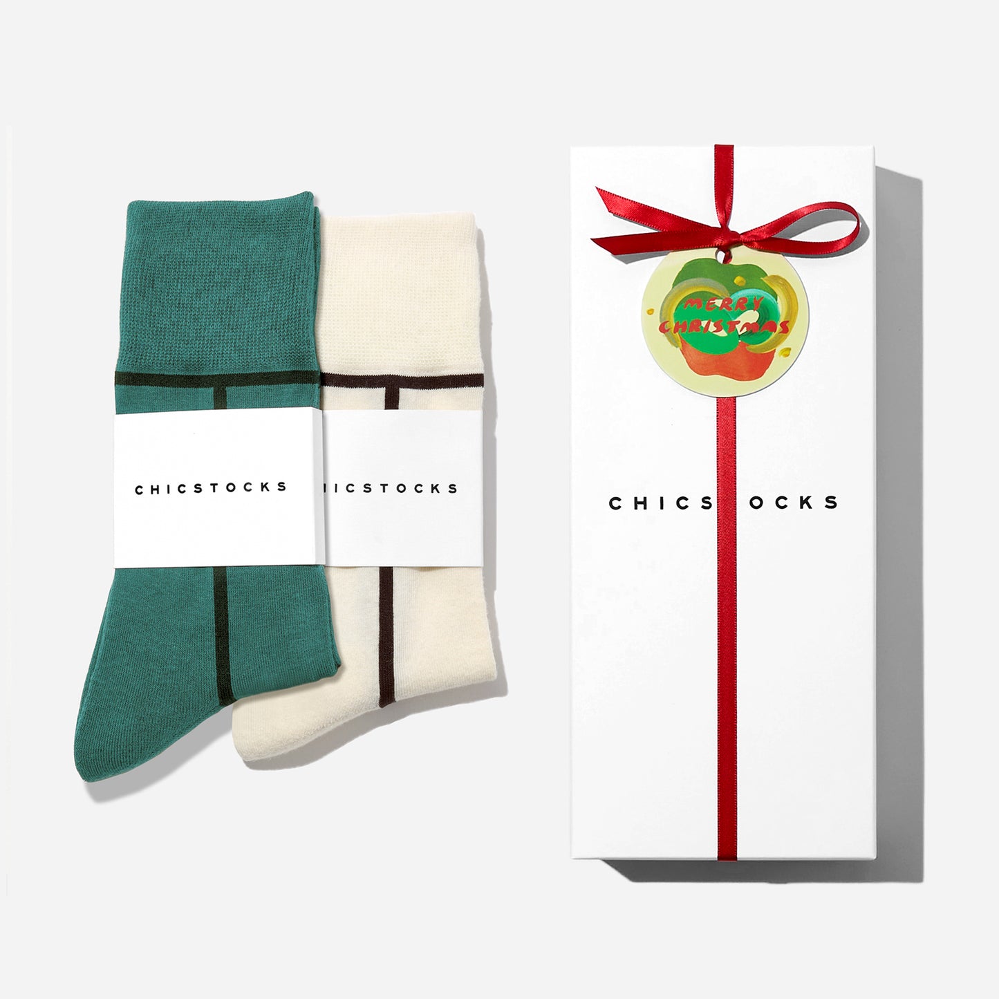 【クリスマス】  2足ギフトセット 全9色