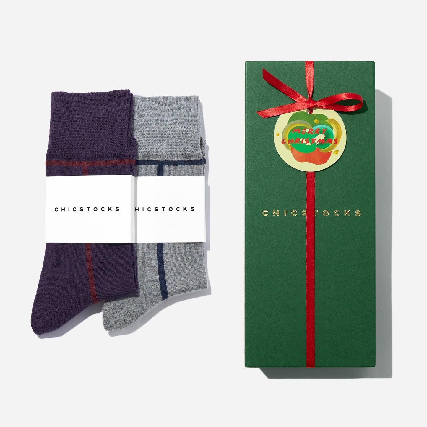 【クリスマス】  2足ギフトセット 全9色