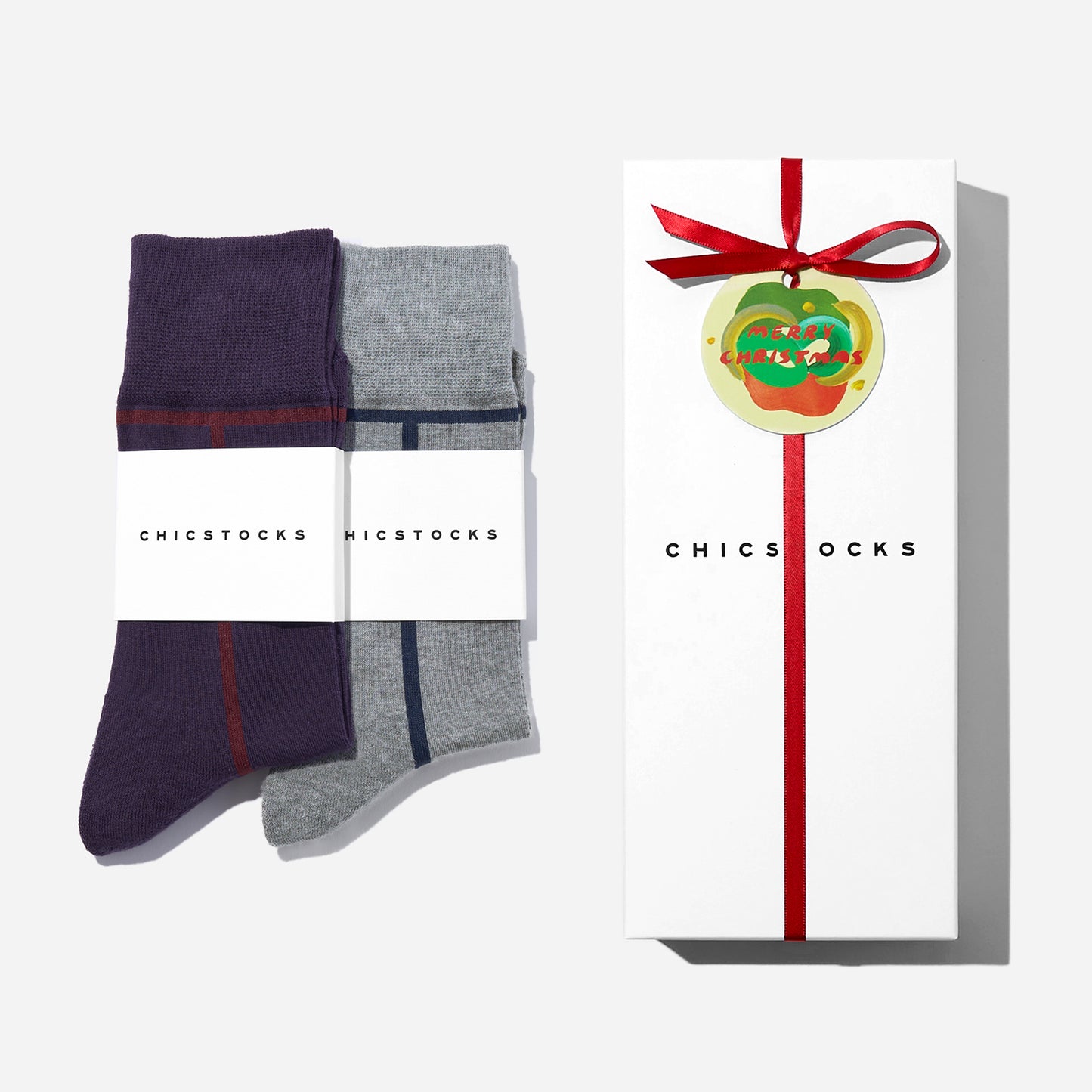 【クリスマス】  2足ギフトセット 全9色