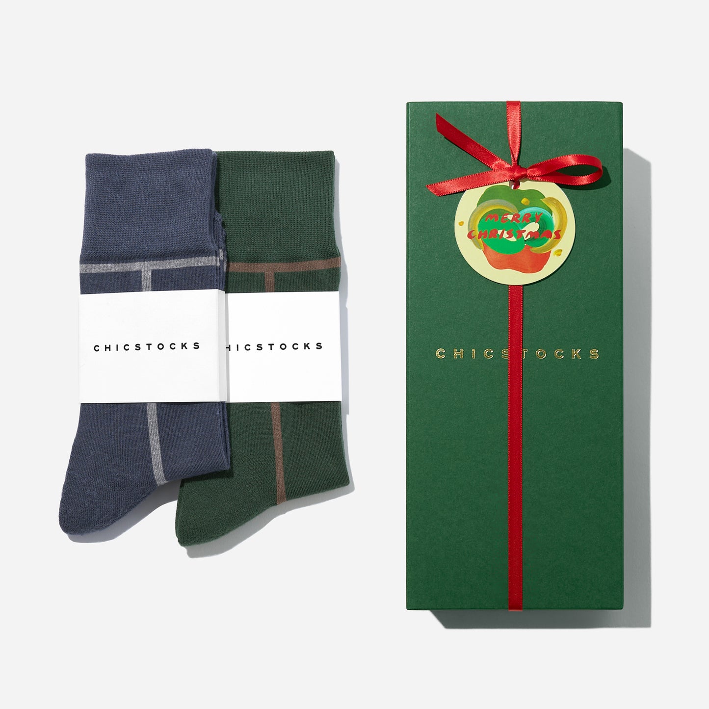 【クリスマス】  2足ギフトセット 全9色