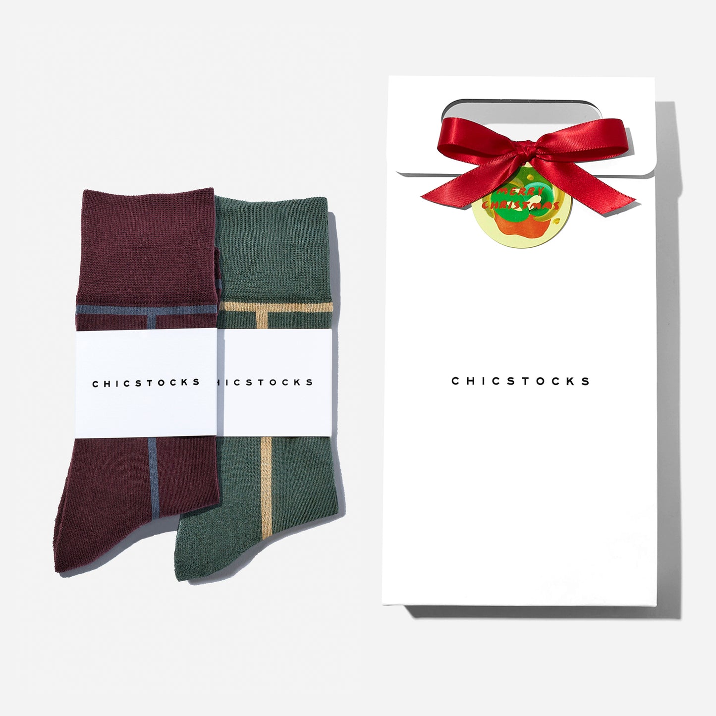 【クリスマス】  2足ギフトセット 全9色