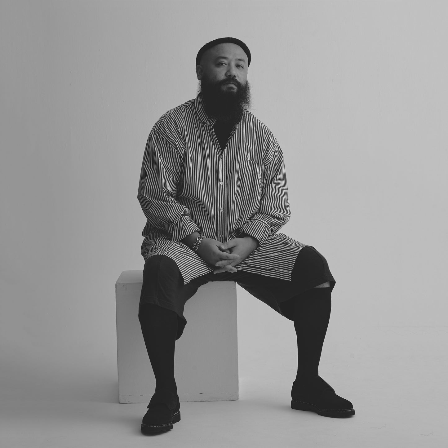 MASATAKA HATTORI  ×CHICSTOCKS  ロングホーズソックス  全3色