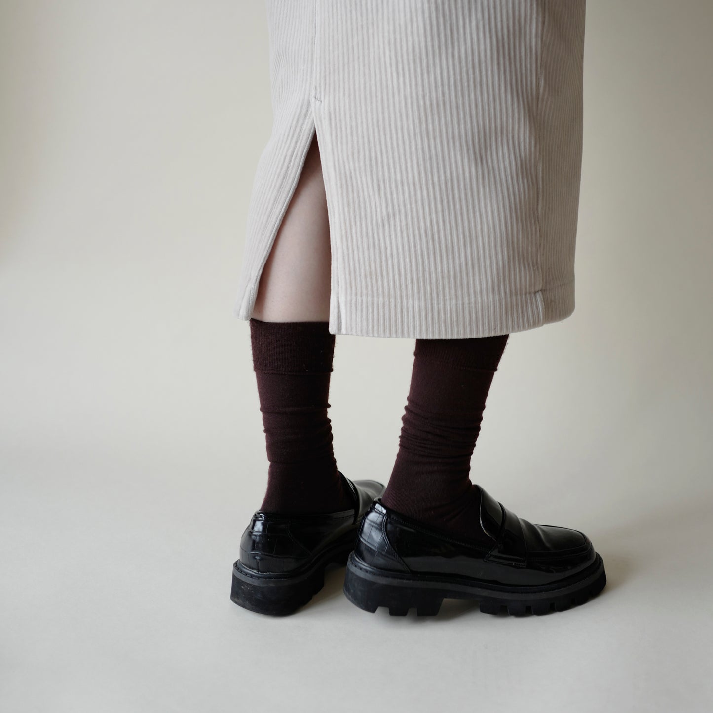 MASATAKA HATTORI  ×CHICSTOCKS  ロングホーズソックス  全３色