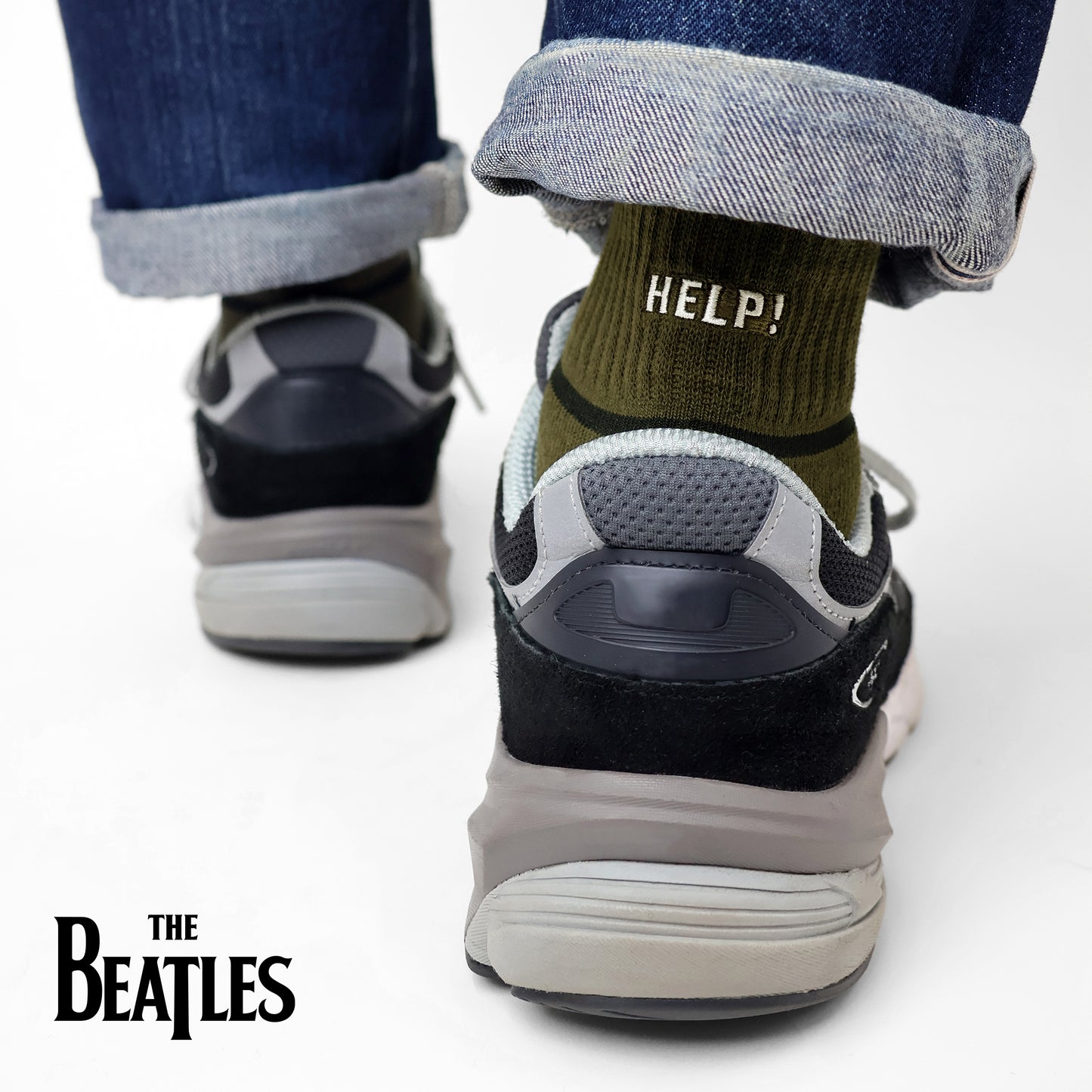 【クリスマス】  THE BEATLES HELP!  2足ギフトセット  全2色