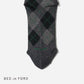 BED j.w. FORD×CHICSTOCKS  アーガイル  グリッターソックス  全6色/22-24cm・26-28cm