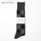 BED j.w. FORD×CHICSTOCKS  アーガイル  グリッターソックス  全6色/22-24cm・26-28cm