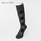 BED j.w. FORD×CHICSTOCKS  アーガイル  グリッターソックス  全6色/22-24cm・26-28cm