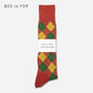 BED j.w. FORD×CHICSTOCKS  アーガイル  グリッターソックス  全5色/22-24cm・26-28cm
