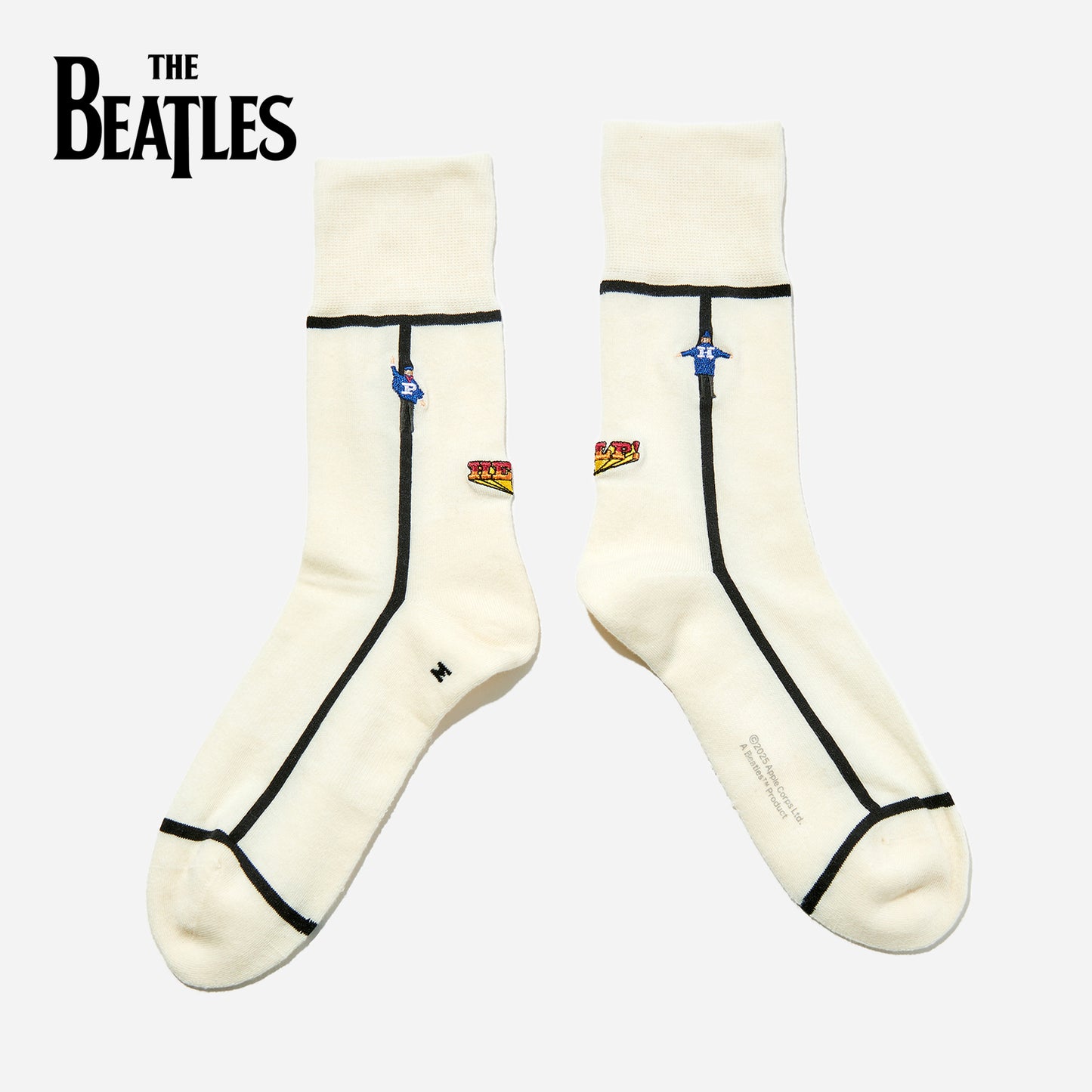 【父の日】  THE BEATLES HELP!  2足ギフトセット  全1色/24-26cm・26-28cm