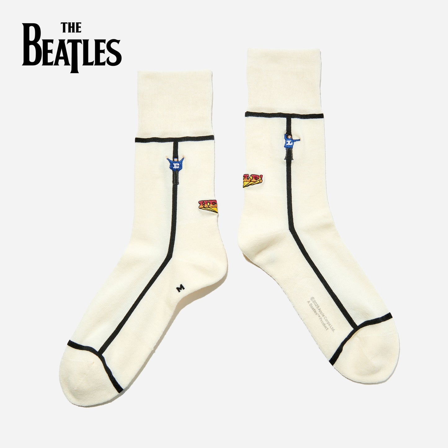 【父の日】  THE BEATLES HELP!  2足ギフトセット  全1色/24-26cm・26-28cm