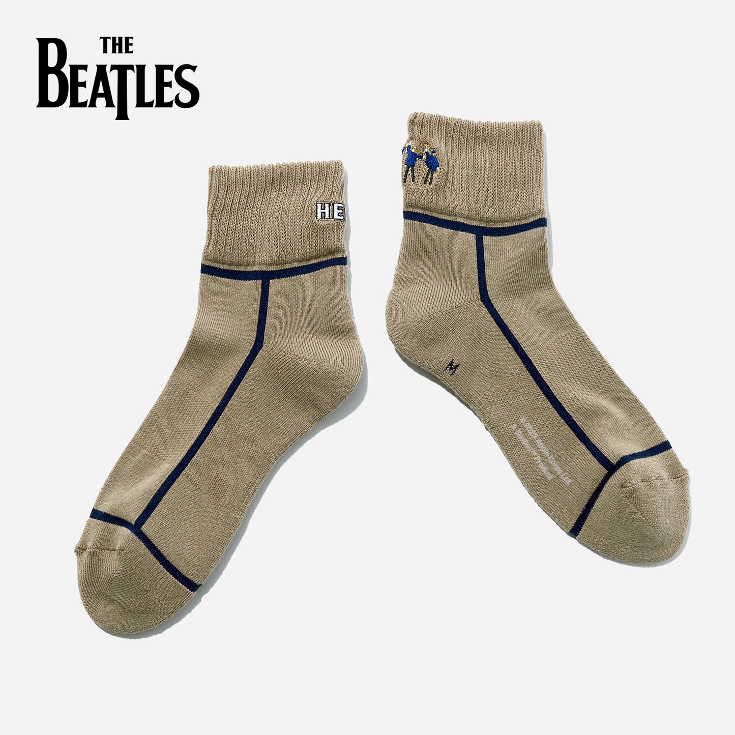 THE BEATLES HELP!  アンクルソックス  全2色