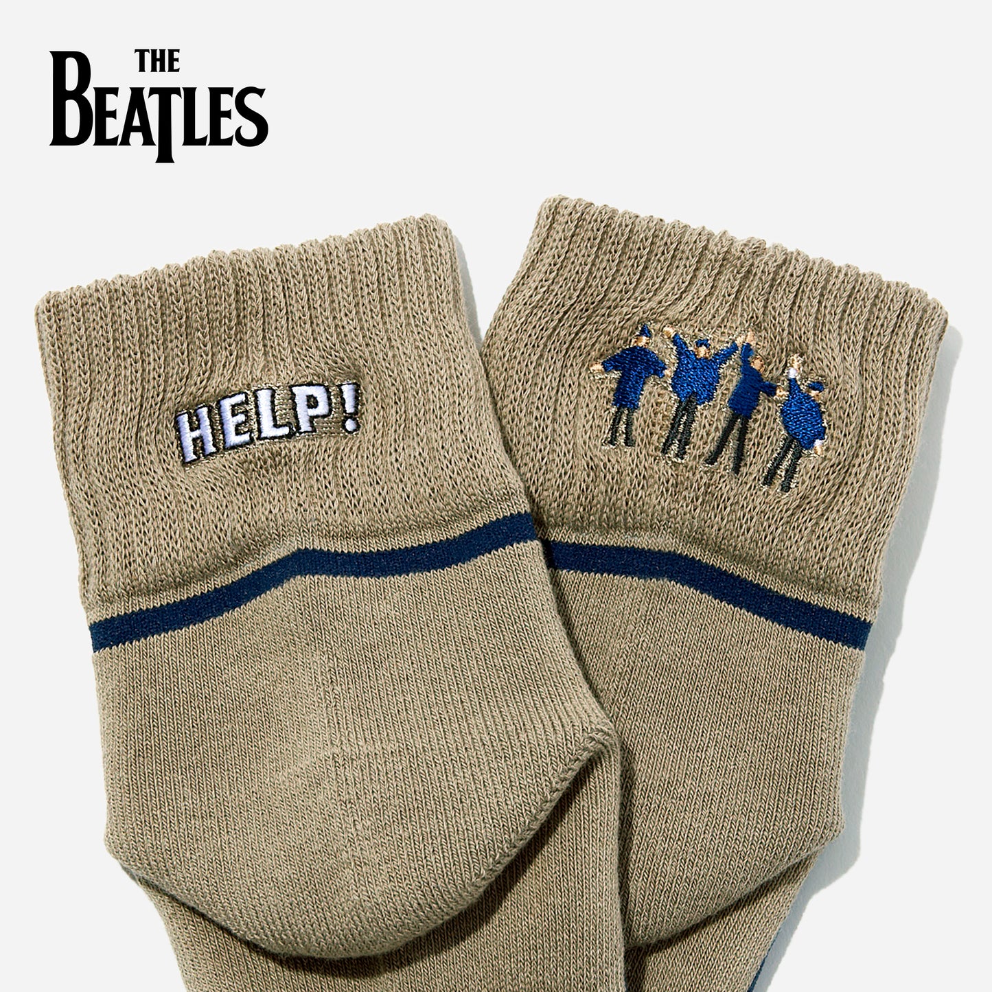 【クリスマス】  THE BEATLES HELP!  2足ギフトセット  全2色