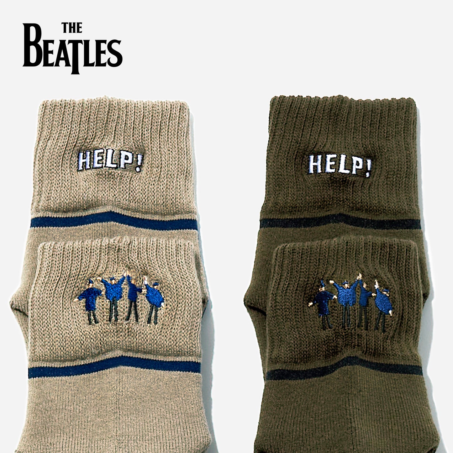 【クリスマス】  THE BEATLES HELP!  2足ギフトセット  全2色