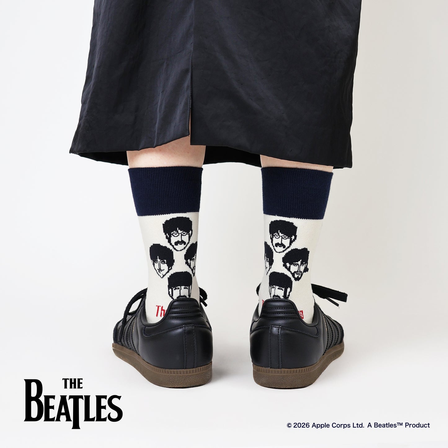 【父の日】  THE BEATLES  2足ギフトセット  全3色/24-26cm・26-28cm