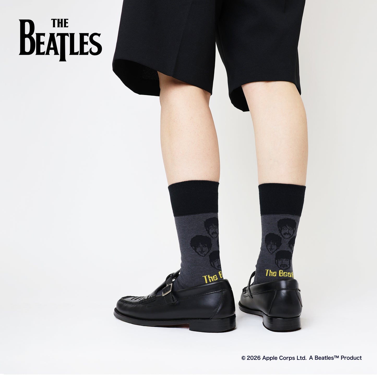 【父の日】  THE BEATLES  2足ギフトセット  全3色/24-26cm・26-28cm