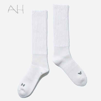 A.H×CHICSTOCKS AH-004  ウールリブソックス  全2色