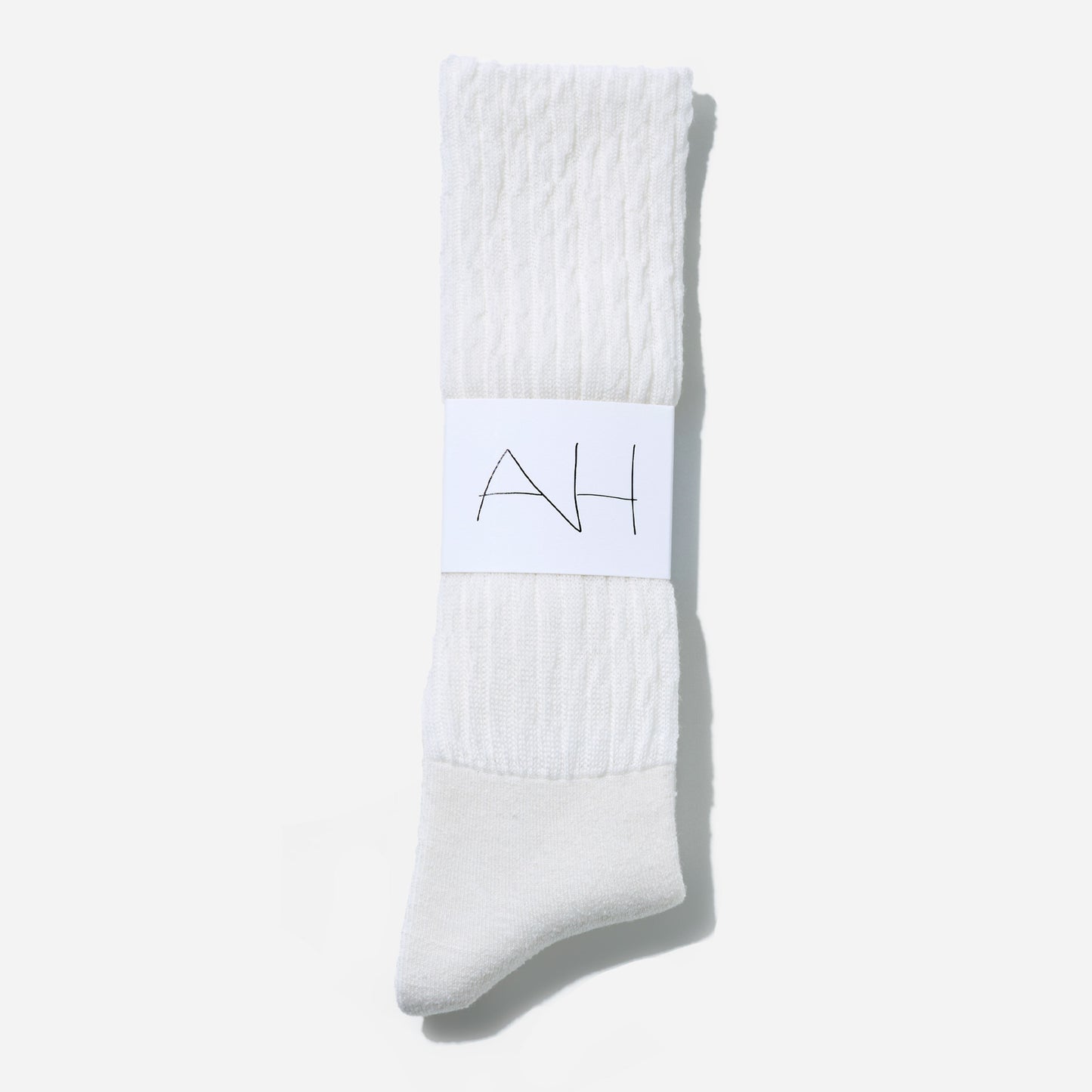 A.H×CHICSTOCKS AH-004  ウールリブソックス  全2色