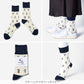 SNOOPY×CHICSTOCKS  2足ギフトボックス  全5色