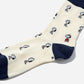 SNOOPY×CHICSTOCKS  パターン  全2色