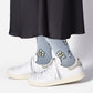 SNOOPY×CHICSTOCKS  フラワー  全3色